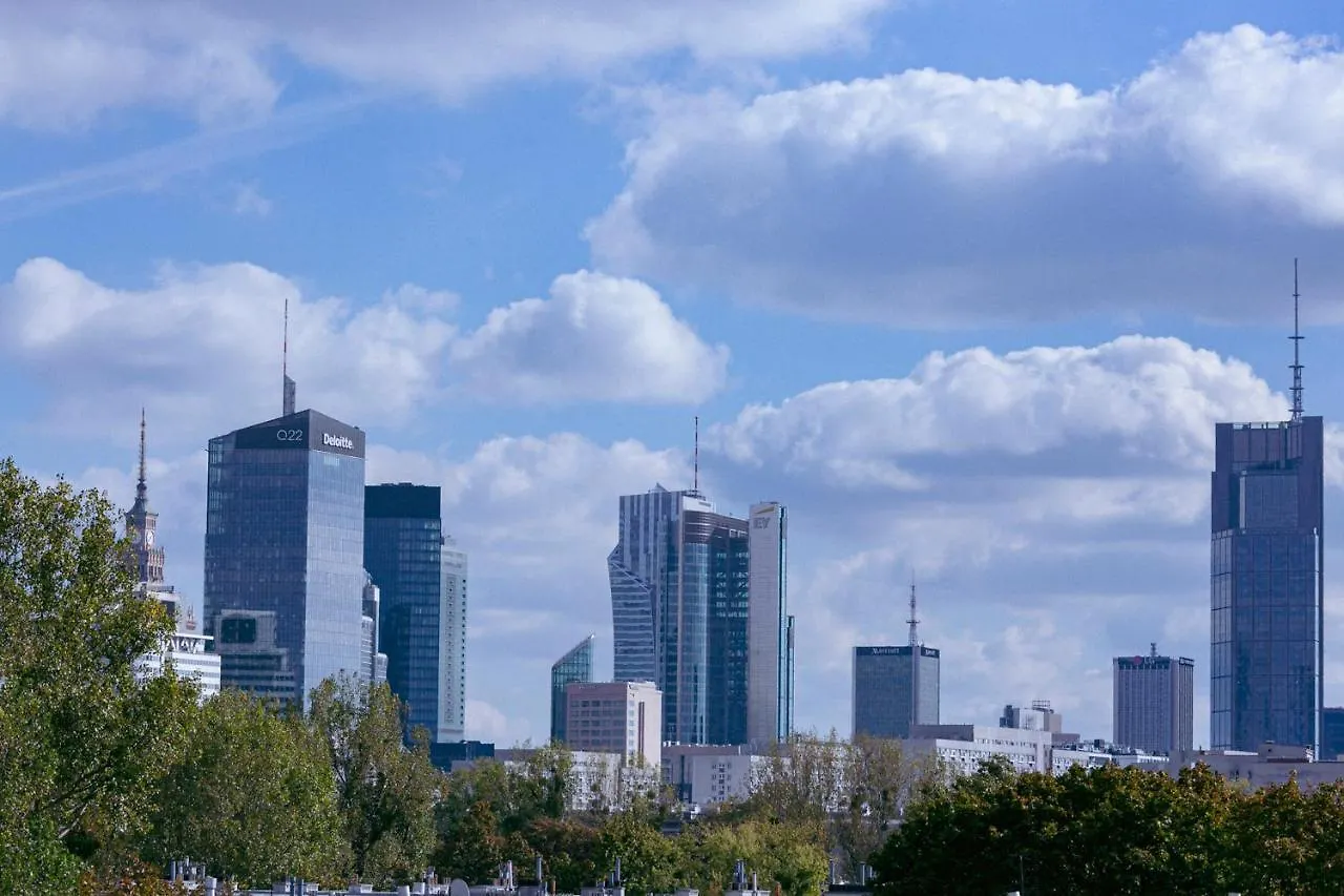 Pawia 51 - Piekny Wiok Na Centrum Warszawy - Duzy Balkon - Smart Tv 55 Cali Wifi - Good Apartments Warsaw